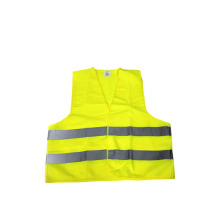 Gilet de sécurité hautement lumineux et réfléchissant (jaune).